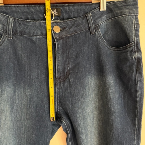 ModX Frayed Hem Women's Flare Jeans - Picture 5 of 9